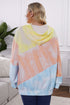 'Zella' Oversized Multi Colour Hoodie - Celes Fashion